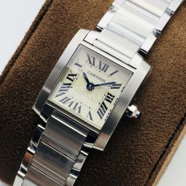 Cartier 8848 Factory New Steel Strap Quartz Watch For Women