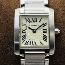 Cartier 8848 Factory New Steel Strap Quartz Watch For Women
