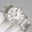 Cartier Classic Roman Numeral Dial Steel Strap Watch White