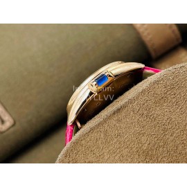 Cartier Eg Factory 316l Refined Steel Diamond Watch Rose Red