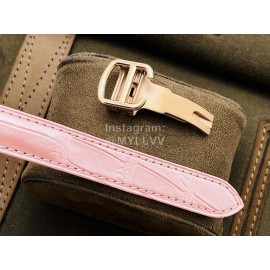 Cartier Eg Factory 316l Refined Steel Diamond Watch Black