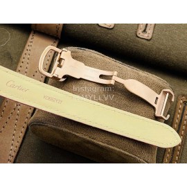 Cartier Eg Factory 316l Refined Steel Watch Rose Red