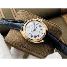 Cartier Eg Factory 316l Refined Steel Watch Black