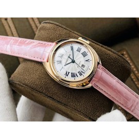 Cartier Eg Factory 316l Refined Steel Watch Pink