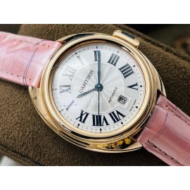 Cartier Eg Factory 316l Refined Steel Watch Pink