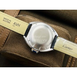 Cartier Eg Factory New 316l Refined Steel Diamond Watch Black