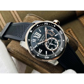 Calibre De Cartier Eg Factory Super Luminova Luminous Calendar Watch