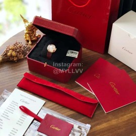 Ballon Blanc De Cartier Leather Strap Watch