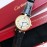 Cartier Vintage Leather Strap Watch Black