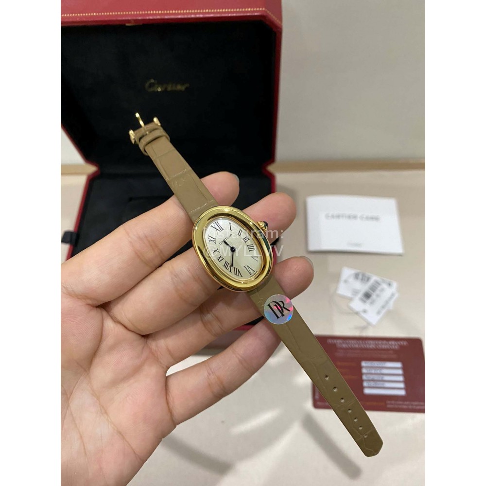 Cartier Baignoire Series 30m Waterproof Quartz Watch