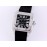 Cartier Sf Factory Diamond Square Dial Mechanical Watch Black