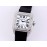 Cartier Sf Factory Diamond Square Dial Mechanical Watch White