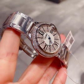 Ballon Blanc De Cariter Diamond Dial 36mm Watch