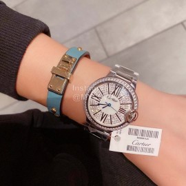 Ballon Blanc De Cariter Diamond Dial 36mm Watch