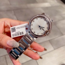 Ballon Blanc De Cariter New Diamond Dial 36mm Watch