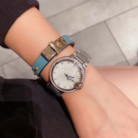 Ballon Blanc De Cariter New Diamond Dial 36mm Watch