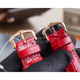 Cartier Uu Factory Santos-Dumont Watch For Men And Women Red