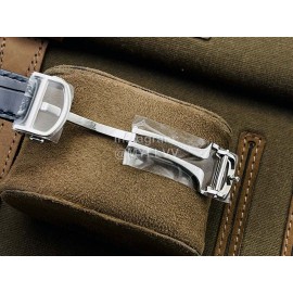 Cartier An Factory Pasha Leather Strap Watch