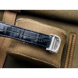 Cartier An Factory Pasha Leather Strap Watch