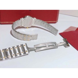 Cartier Steel Strap Sapphire Glass Watch