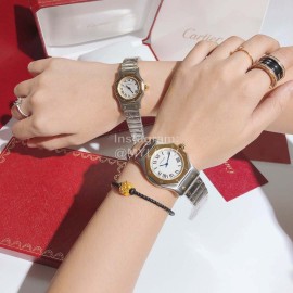 Cartier Steel Strap Sapphire Glass Watch