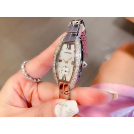 Cartier Olive Shaped Diamond Watch For Women