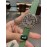 Cartier Diamond Dial Soft Sheepskin Strap Watch Green