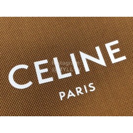 Celine Brown Simple Commuter Bag Handbag 192082