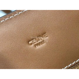 Celine Brown Simple Commuter Bag Handbag 192082