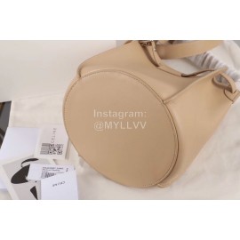 Celine Calfskin Vintage Bucket Bag Pink 189343