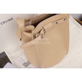 Celine Calfskin Vintage Bucket Bag Pink 189343
