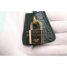 Celine Crocodile Leather Handbag Commuter Bag 187374