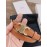 Celine Brown Leather Gold Buckle 18mm Belts For Women