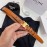 Celine Brown Leather Gold Gancini Buckle 18mm Belts For Women