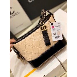 Chanel Classic Aitiba Cowhide Gabrielle Hobo Bag 91810