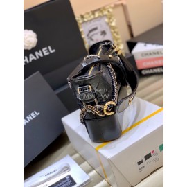 Chanel 2020 Gabrielle Letters Wide Shoulder Strap Stray Bag Medium 1582