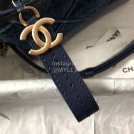 Chanel 2020 Denim Stray Bag Medium As1582