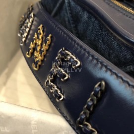Chanel 2020 Denim Stray Bag Medium As1582
