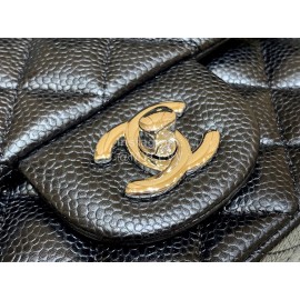 Chanel Classic CF Large Mini Flip Bag Black