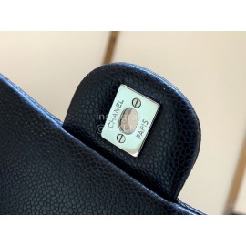 Chanel Classic CF Large Mini Flip Bag Black