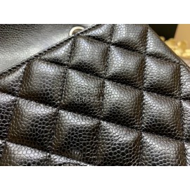 Chanel Classic CF Large Mini Flip Bag Black