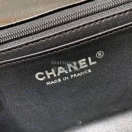 Chanel Classic CF Large Mini Flip Bag Black