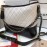 Chanel Chane Gabrielle Stray Bag Black And White Color Matching Large
