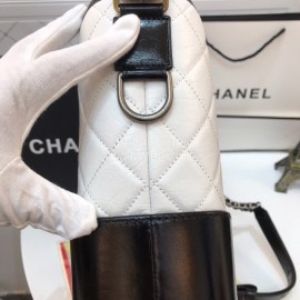Chanel Chane Gabrielle Stray Bag Black And White Color Matching Large