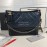 Chanel Chane Gabrielle Stray Bag Dark Green And Black Color Matching Large