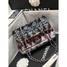 Chanel Christmas Limited Edition Sequin CF Bag 1078