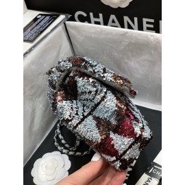 Chanel Christmas Limited Edition Sequin CF Bag 1078
