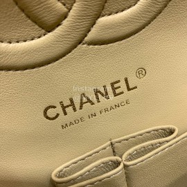 Chanel Champion Caviar Cowhide CF Bag Yellow Medium 1112