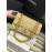 Chanel Champion Caviar Cowhide CF Bag Yellow Medium 1112