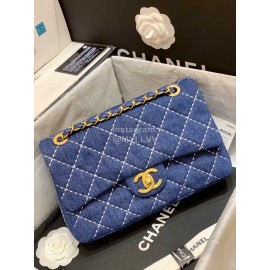 Chanel 2020 Early Spring Limited Edition CF Denim Bag Medium 1328